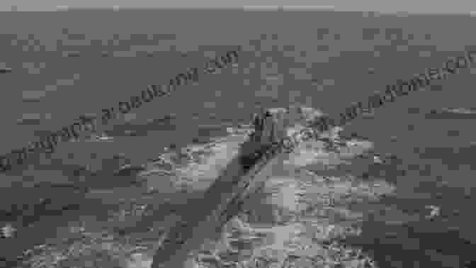 A British Destroyer Depth Charging A German U Boat. Shadow Over The Atlantic: The Luftwaffe And The U Boats: 1943 45