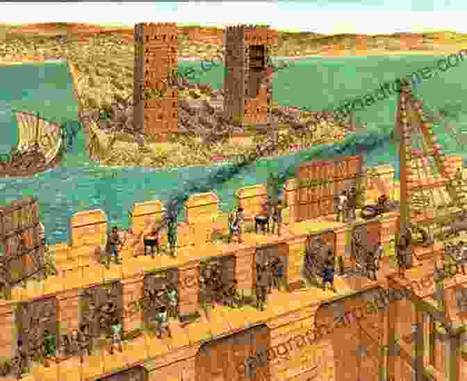 A Depiction Of The Siege Of Tyre, A Major Turning Point In Alexander's Campaign Against The Persian Empire. The Field Campaigns Of Alexander The Great