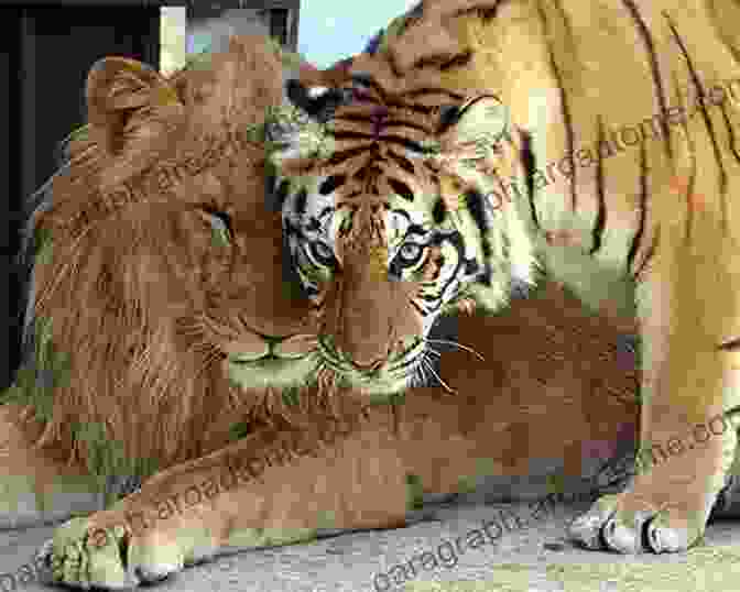 A Lion And A Tiger Cuddling Together Unlikely Friendships: 47 Remarkable Stories From The Animal Kingdom