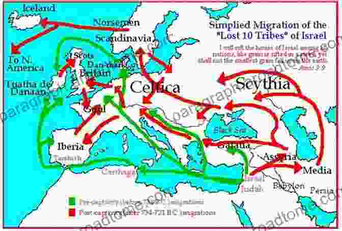 A Map Depicting The Ancient Origins And Diaspora Of The Jewish People, Showing Their Spread From The Middle East To Europe, Asia, And The Americas. Legacy: A Genetic History Of The Jewish People