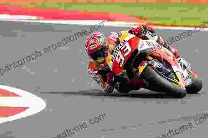 A MotoGP Rider Leaning Into A Corner Forty Years Of Motorsport Photography