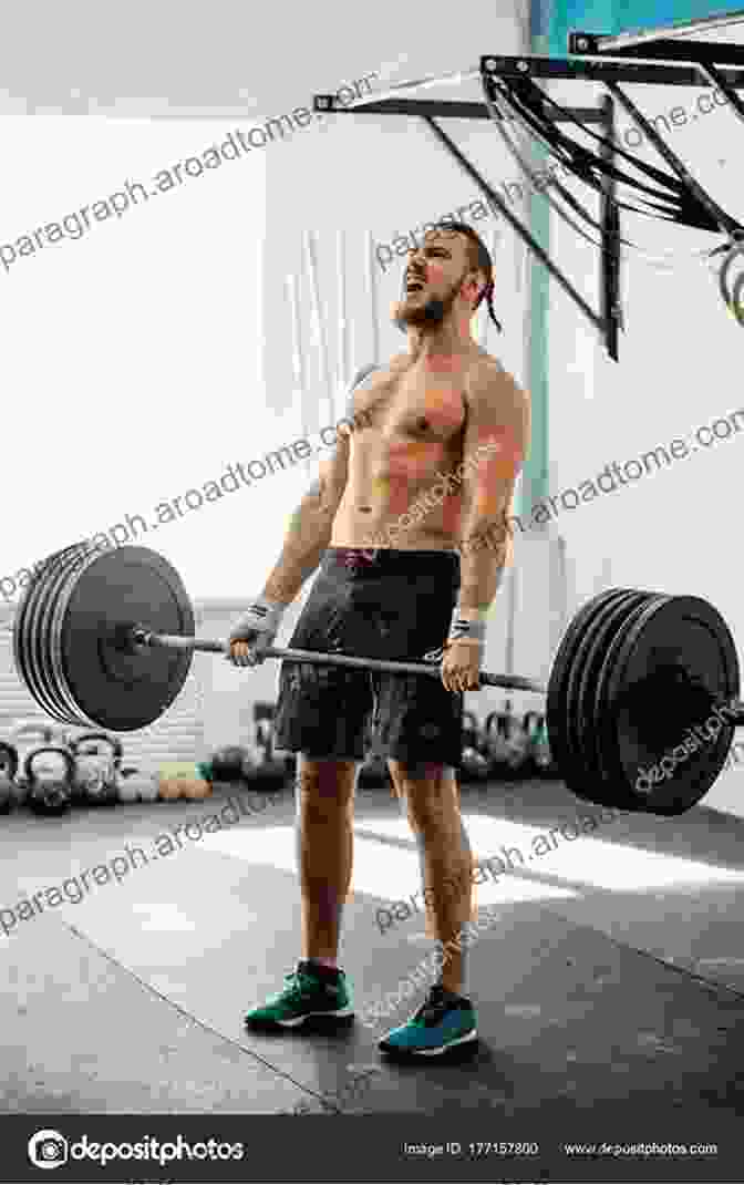 A Muscular Man Lifting Weights In A Gym Testing And Evaluation Of Strength And Power