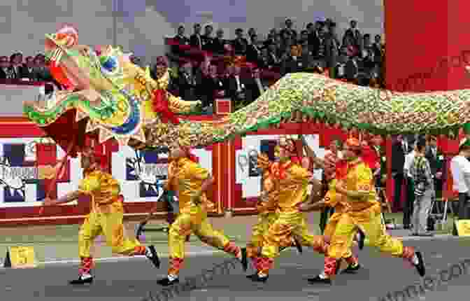 A Photo Of A Chinese Dragon Dance During The Spring Festival Chinese New Year Wishes: Chinese Spring And Lantern Festival Celebration (Fun Festivals 1)