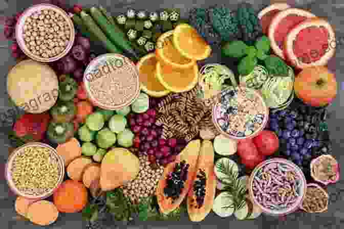 A Photo Of A Variety Of Healthy Foods, Including Fruits, Vegetables, Whole Grains, And Lean Protein. Exploring Food And Nutrition For Key Stage 3