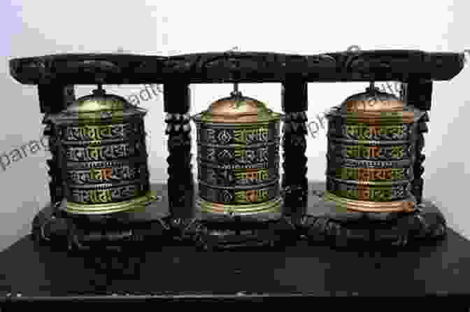 A Tibetan Prayer Wheel, Adorned With Intricate Carvings And Filled With Mantras, Symbolizing The Continuous Offering Of Prayers And Aspirations. Lent In Plain Sight: A Devotion Through Ten Objects