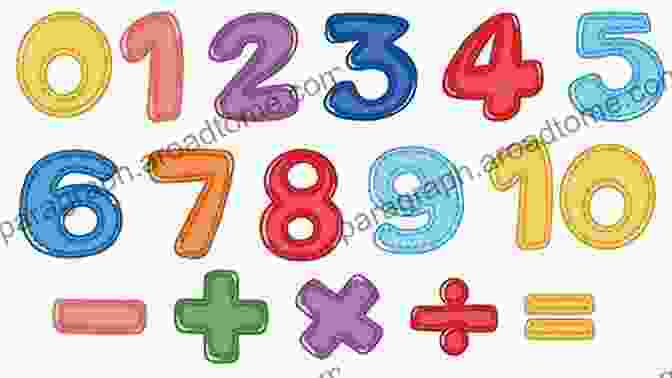 A Variety Of Numbers And Mathematical Symbols Arranged In A Colorful And Playful Manner. Math Is Fun A Guide To Number Sense And Mental Arithmetic