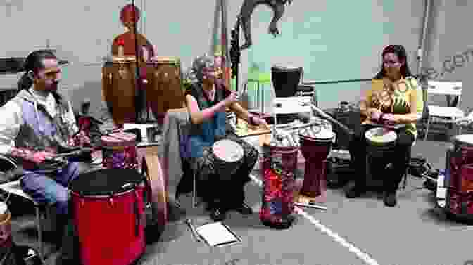 A Vibrant Drum Circle Pulsating With Rhythm And Connection I Ching: The Tao Of Drumming