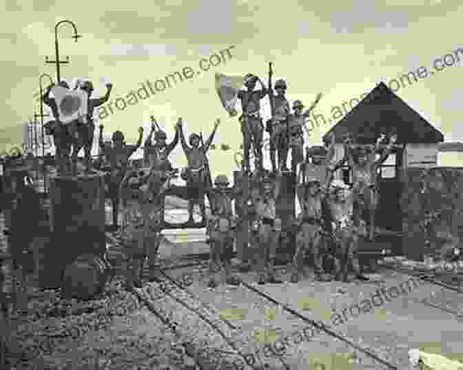 Allied Soldiers Celebrating The Liberation Of Corregidor Corregidor: Siege And Liberation 1941 1945 (Images Of War)