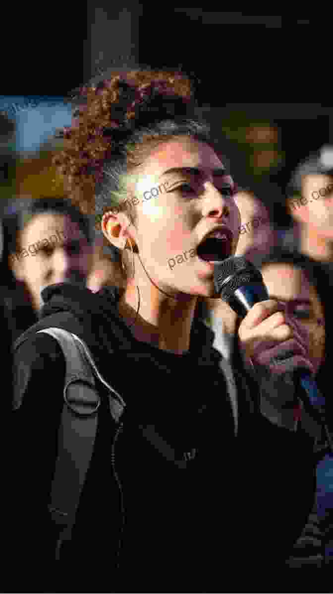 An Activist Speaks Passionately At A Rally, Surrounded By A Group Of Supporters. Sisters Outside: Radical Activists Working For Women Prisoners (SUNY In Women Crime And Criminology)