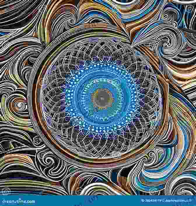 An Image Representing The Concept Of Maya, With Swirling Patterns And Colors Symbolizing The Illusory Nature Of The World, Evoking The Upanishadic Teachings On The Veil Of Perception And The True Nature Of Reality. The Wisdom Of The Upanishads