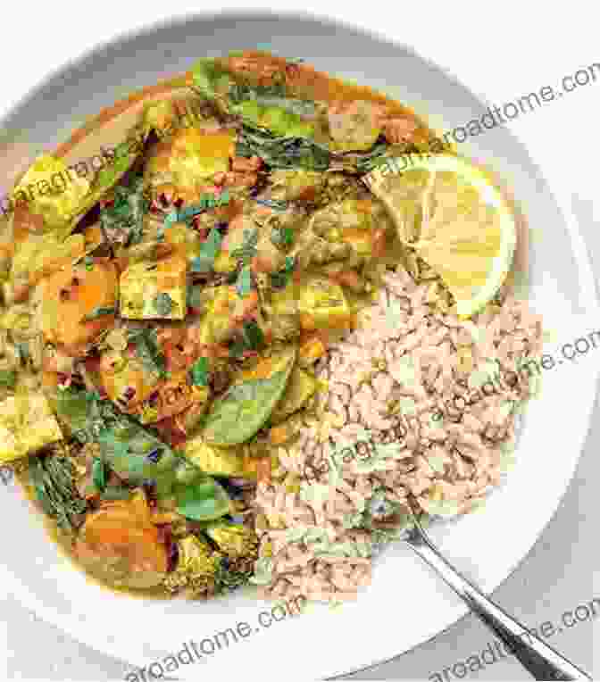 Creamy Coconut Curry With Brown Rice The Anti Inflammatory Diet Cookbook: No Hassle 30 Minute Recipes To Reduce Inflammation