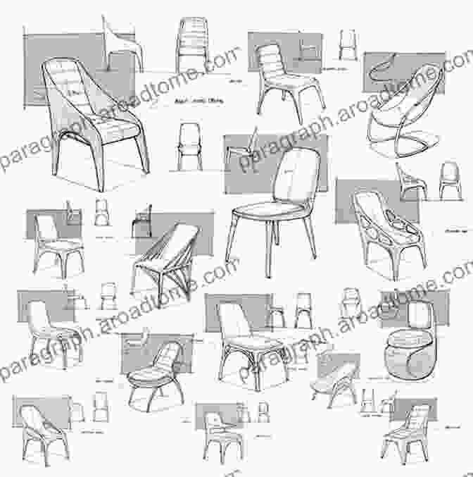 Custom Designed Chair Sketch DIY Farmhouse Furniture Ideas: Guide To Make Beautiful Handmade Tables Chair For Your Home: Definition Of Feng Shui