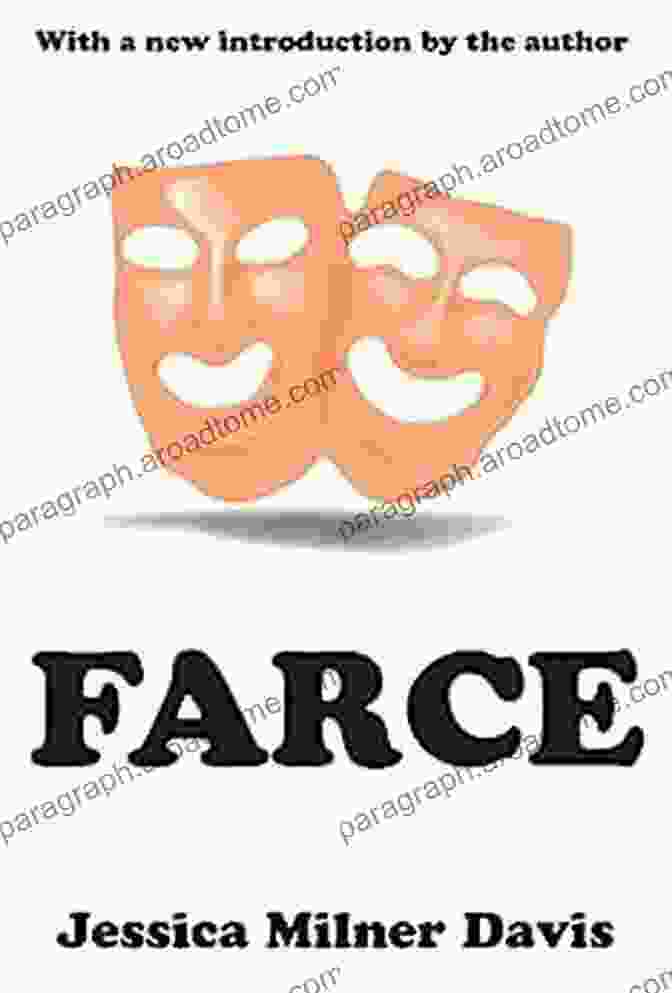 Farce Transaction In Humor Book Cover, Featuring A Jester Laughing Hysterically Farce (Transaction In Humor)