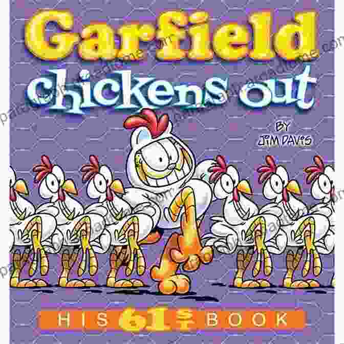 Garfield Chickens Out His 61st Comic Book Cover Showing Garfield As A Chicken Garfield Chickens Out: His 61st