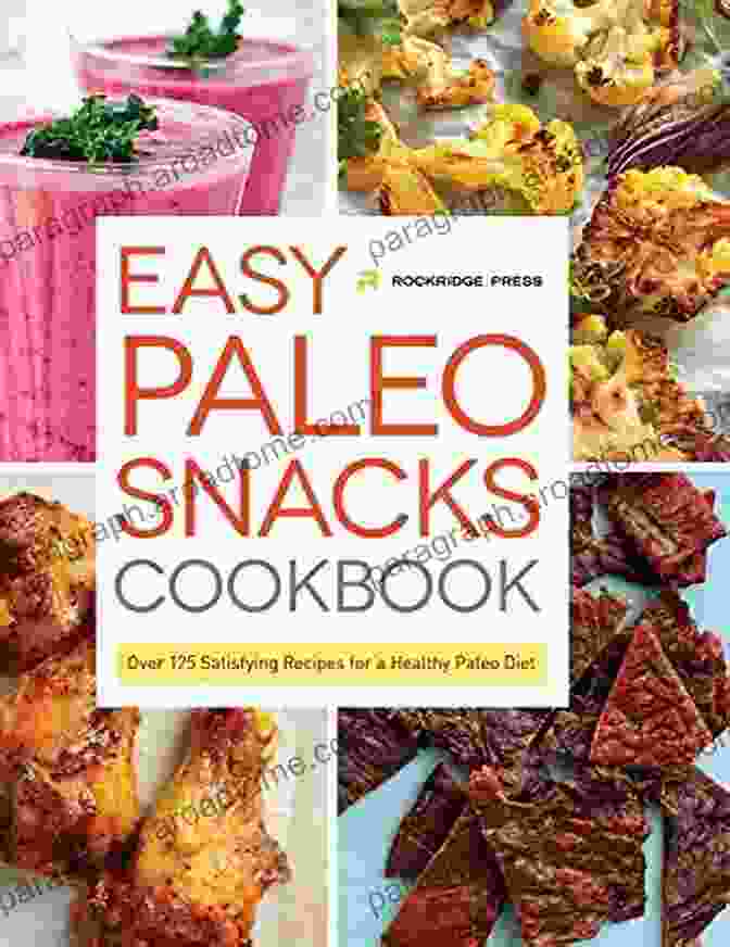 Grain Free Paleo Snacks Cookbook Cover Grain Free Paleo Snacks: Suitable For Paleo Gluten Free SCD And GAPS (Grain Free Paleo Cooking 2)