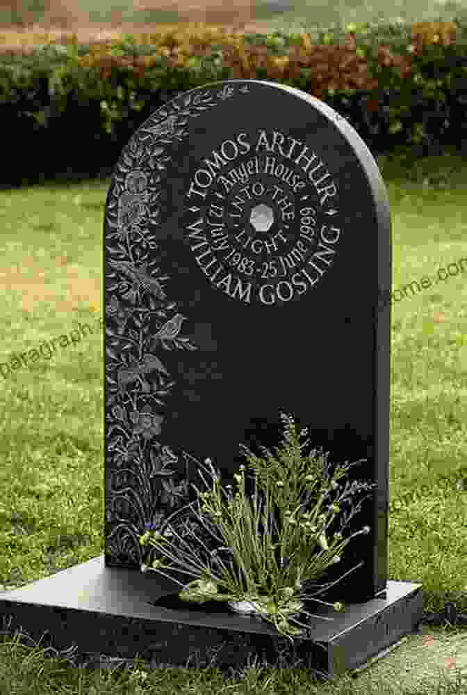 Ornate Gravestone With Intricate Carvings And A Lengthy Inscription Understanding Cemetery Symbols: A Field Guide For Historic Graveyards (Messages From The Dead 1)