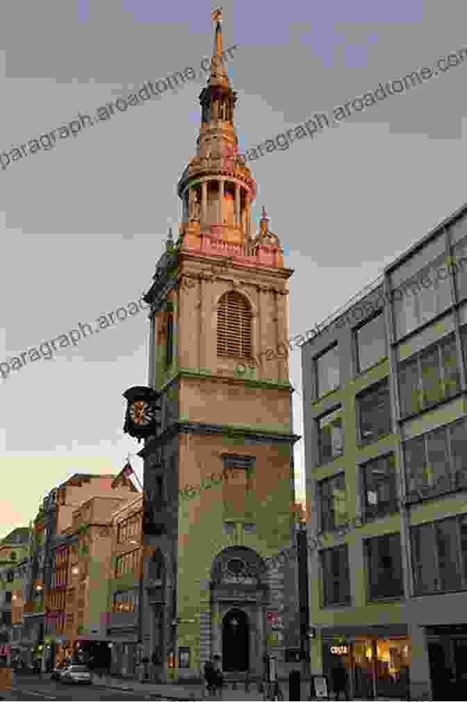 Panoramic View Of Wren's City Of London Churches, Highlighting Their Distinctive Spires And Grand Facades. Wren S City Of London Churches