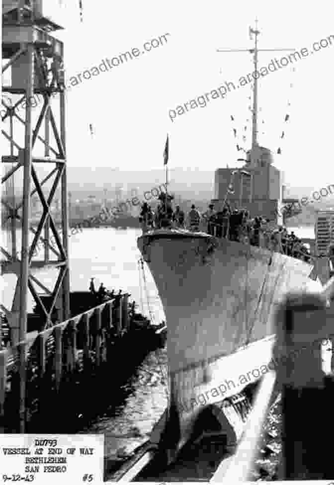 Photograph Of A Shipyard In San Pedro During World War II, Showing Workers Constructing A Ship San Pedro (Then And Now)