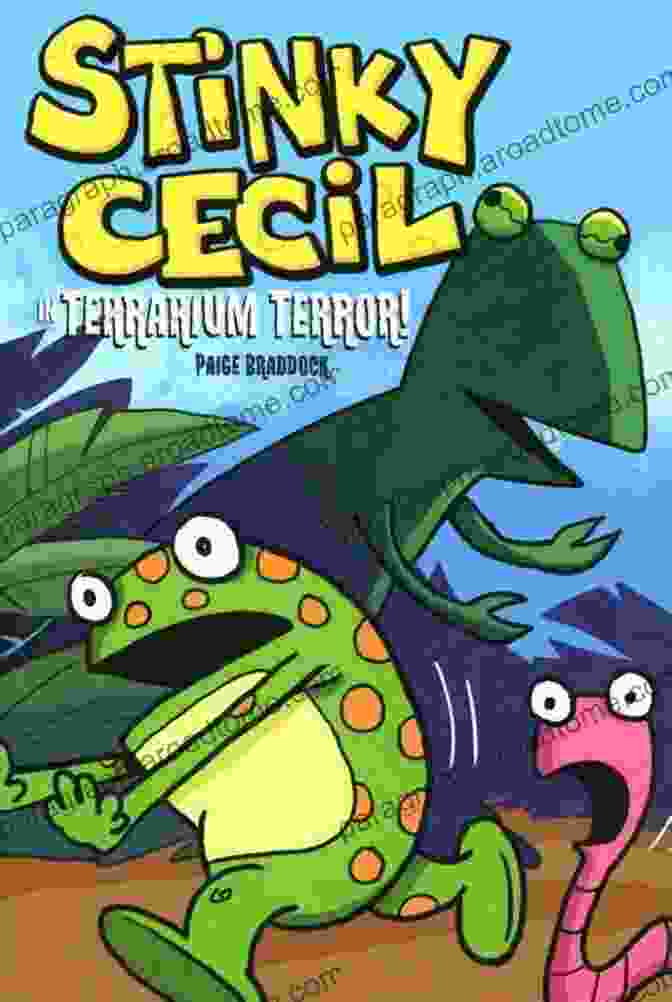 Stinky Cecil In Terrarium Terror Book Cover Stinky Cecil In Terrarium Terror