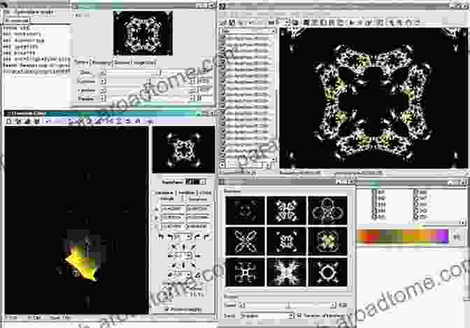 User Interface Of Apophysis Software For Creating Fractal Flames Fractal Flames: Curly Fries John Pirillo