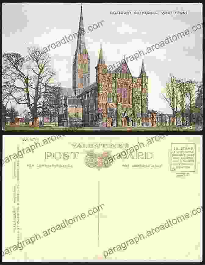 Vintage Postcard Of Salisbury Cathedral Salisbury In Vintage Postcards (Postcard History)