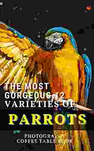 The most gorgeous 12 varieties of parrots: For Birds Lovers like African Gray Parrot Lory Parrot Lorikeet Parrot and others ( Photography Coffee Table (The most gorgeous varieties of animal)