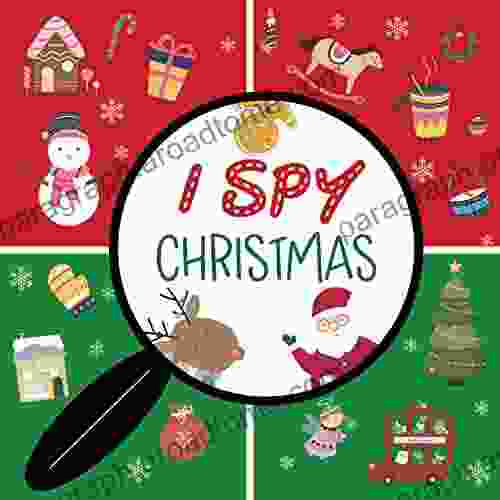 I Spy Christmas: Learn and practice Christmas words with this fun guessing game for kids ages 2 5